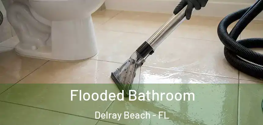  Flooded Bathroom Delray Beach - FL