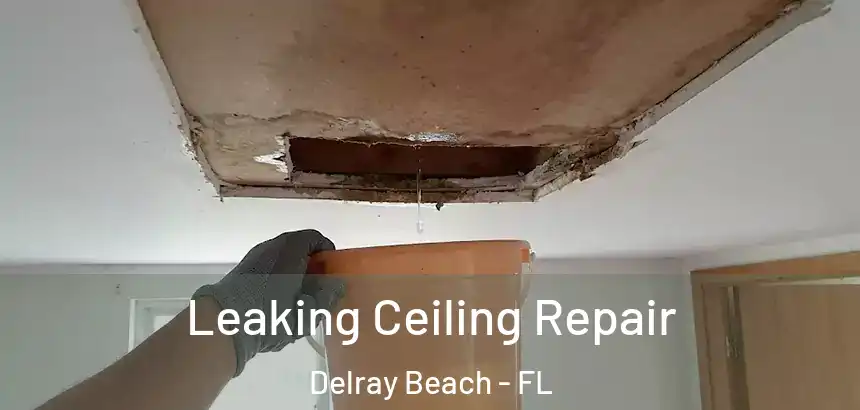 Leaking Ceiling Repair Delray Beach - FL